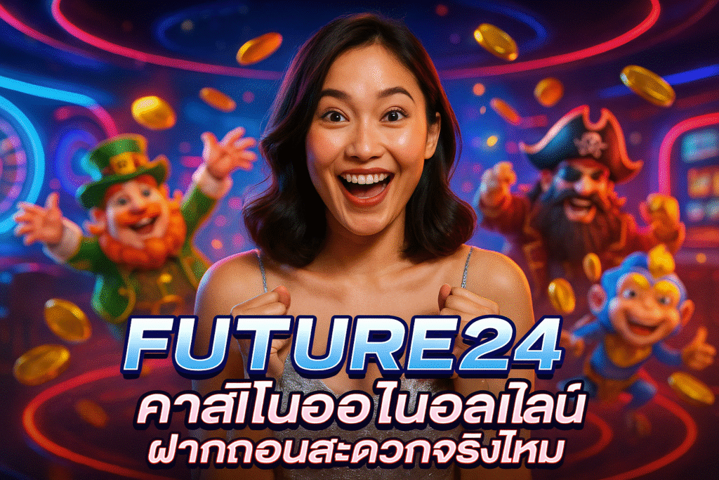 FUTURE24 คาสิโนออนไลน์ ฝากถอนสะดวกจริงไหม