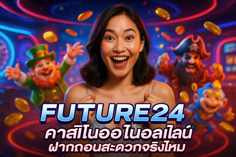 FUTURE24 คาสิโนออนไลน์ ฝากถอนสะดวกจริงไหม