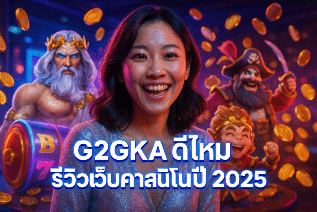 G2GKA ดีไหม รีวิวเว็บคาสิโนปี 2025