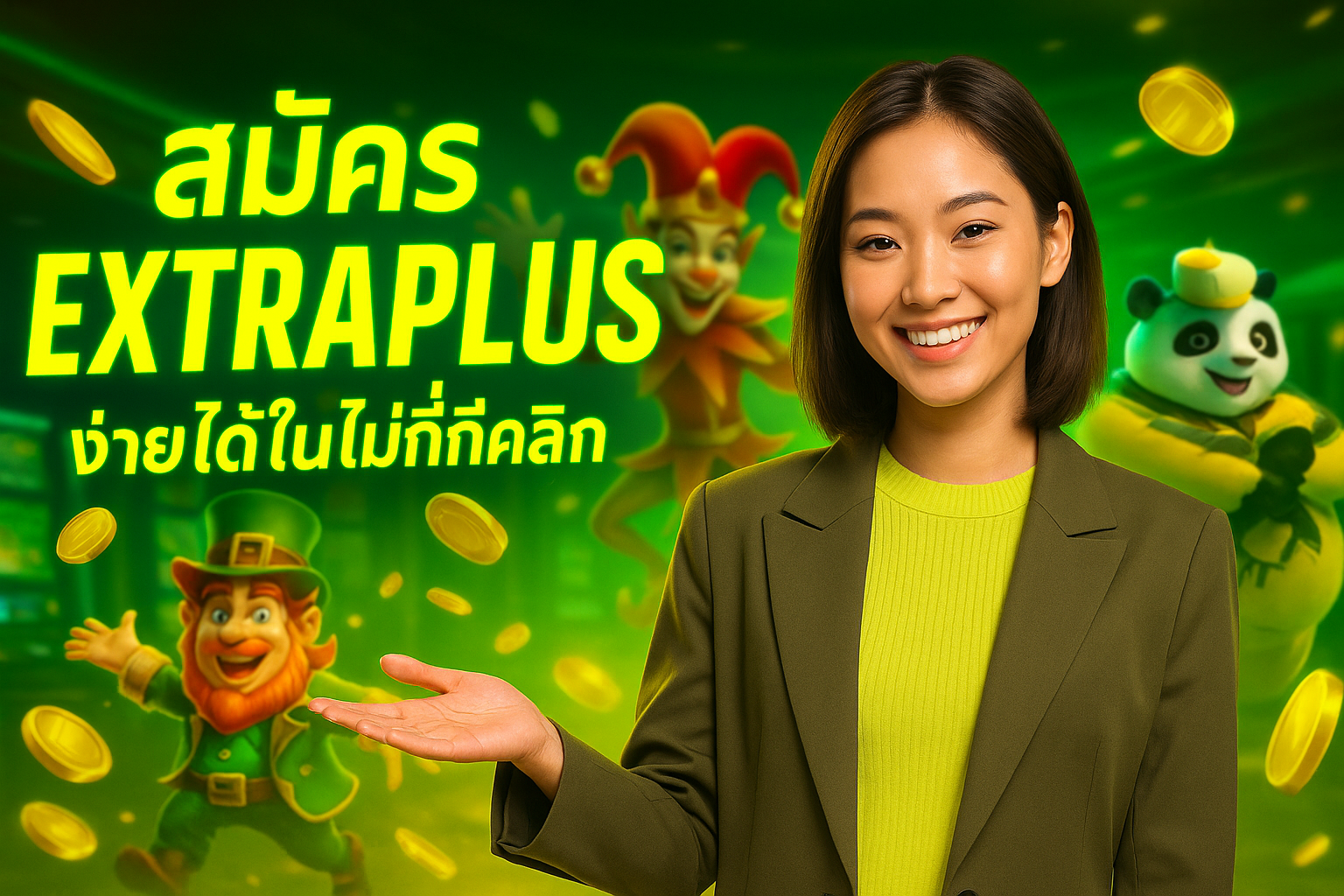 สมัคร EXTRAPLUS ง่ายได้ในไม่กี่คลิก