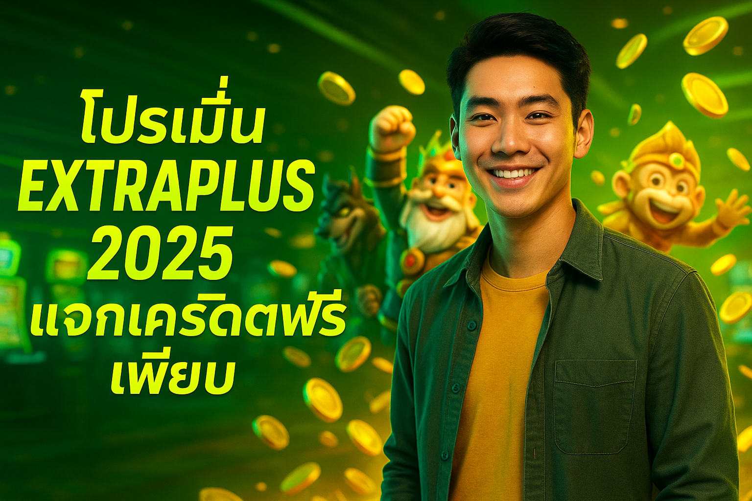 โปรโมชั่น EXTRAPLUS 2025 แจกเครดิตฟรีเพียบ