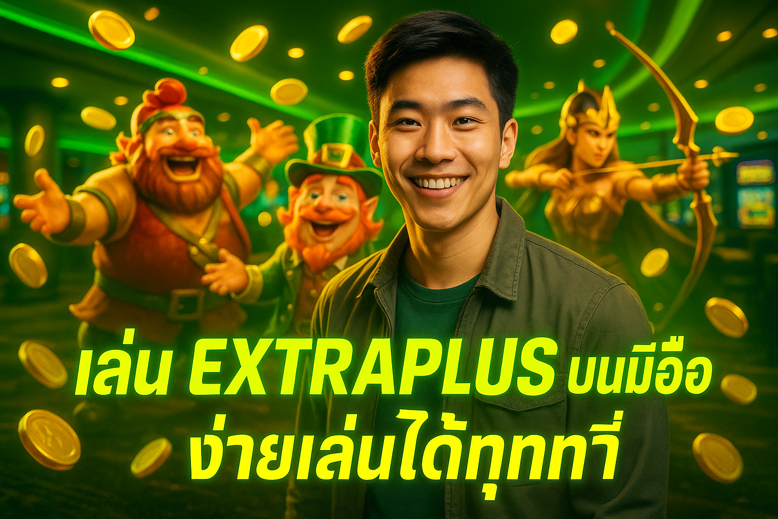 เล่น EXTRAPLUS บนมือถือ ง่ายเล่นได้ทุกที่